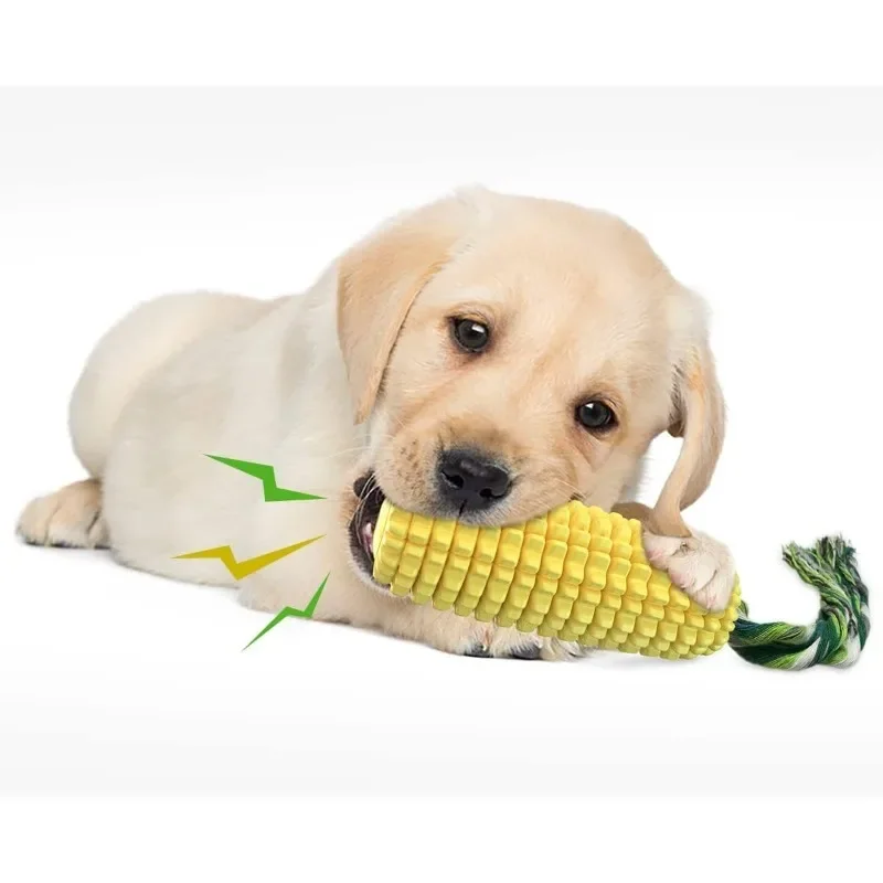Corn Dog Stick - جديد! ألعاب تفاعلية متينة وصاخبة للكلاب،
