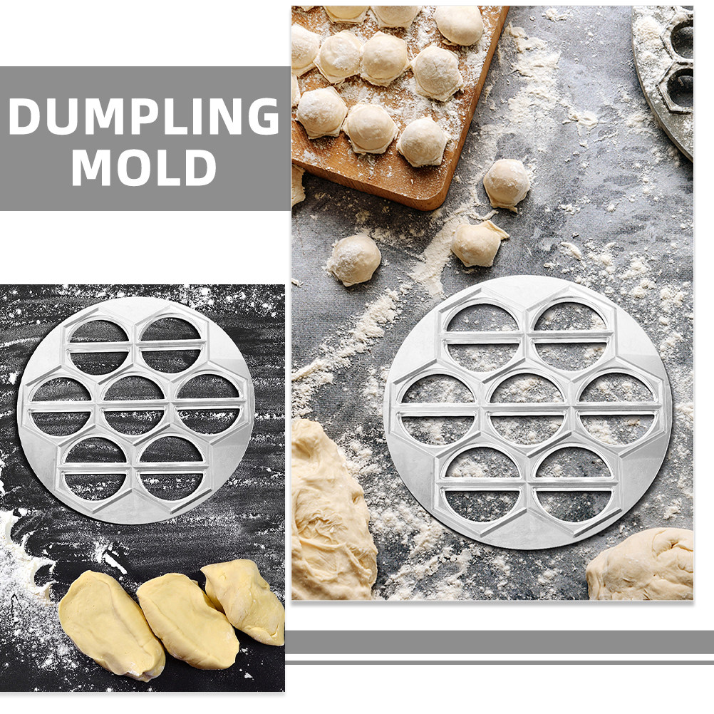قطعتان من قوالب صنع الزلابية ا - مراجعة Dumpling Press Set وسعره