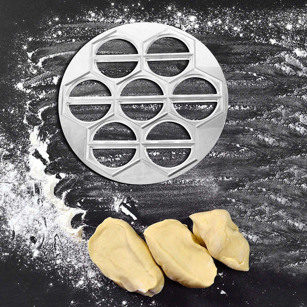 قطعتان من قوالب صنع الزلابية ا - مراجعة Dumpling Press Set وسعره
