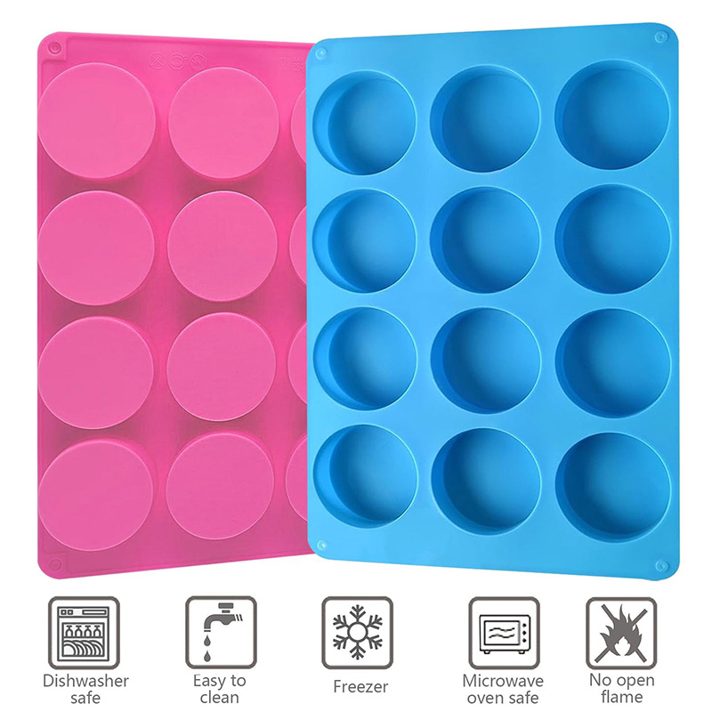 قوالب سيليكون دائرية بـ 12 تجو - مراجعة Donut Mold Silicone وسعره