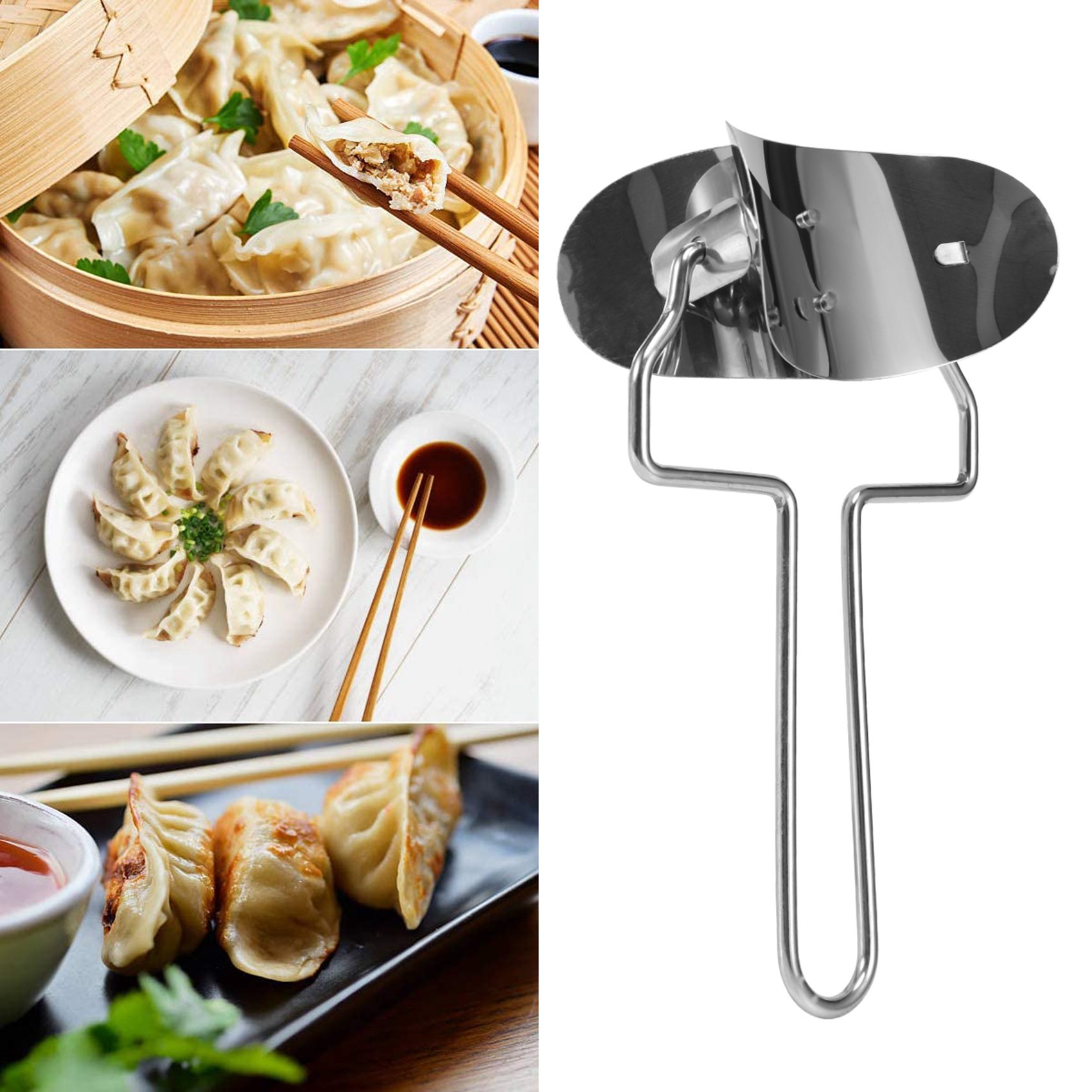مجموعة أدوات صنع الزلابية السر - مراجعة Dumpling Press Set وسعره
