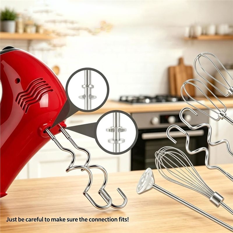 【بأسعار معقولة】 مجموعة ملحقات  - مراجعة Kitchenaid Mixer Hand Mixer وسعره