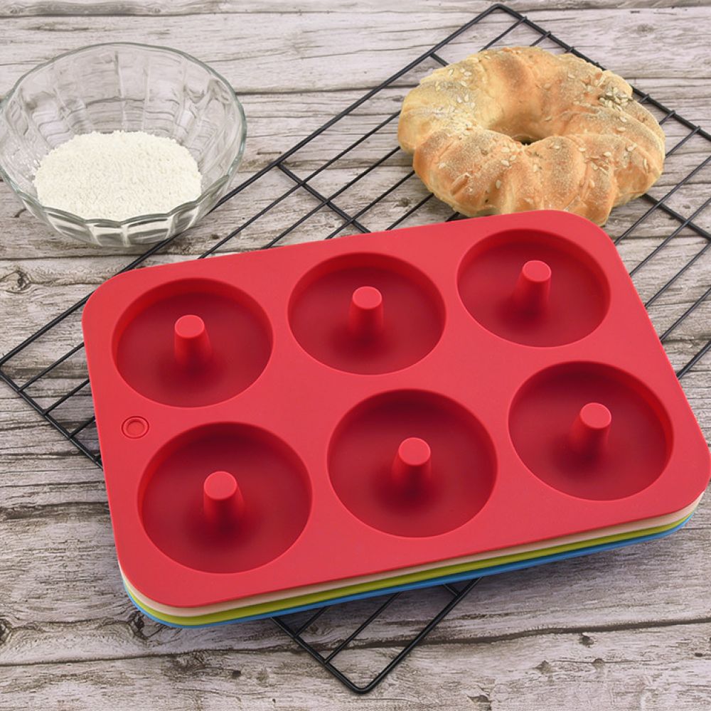قالب سيليكون مرن لخبز الدونات  - مراجعة Donut Mold Silicone وسعره