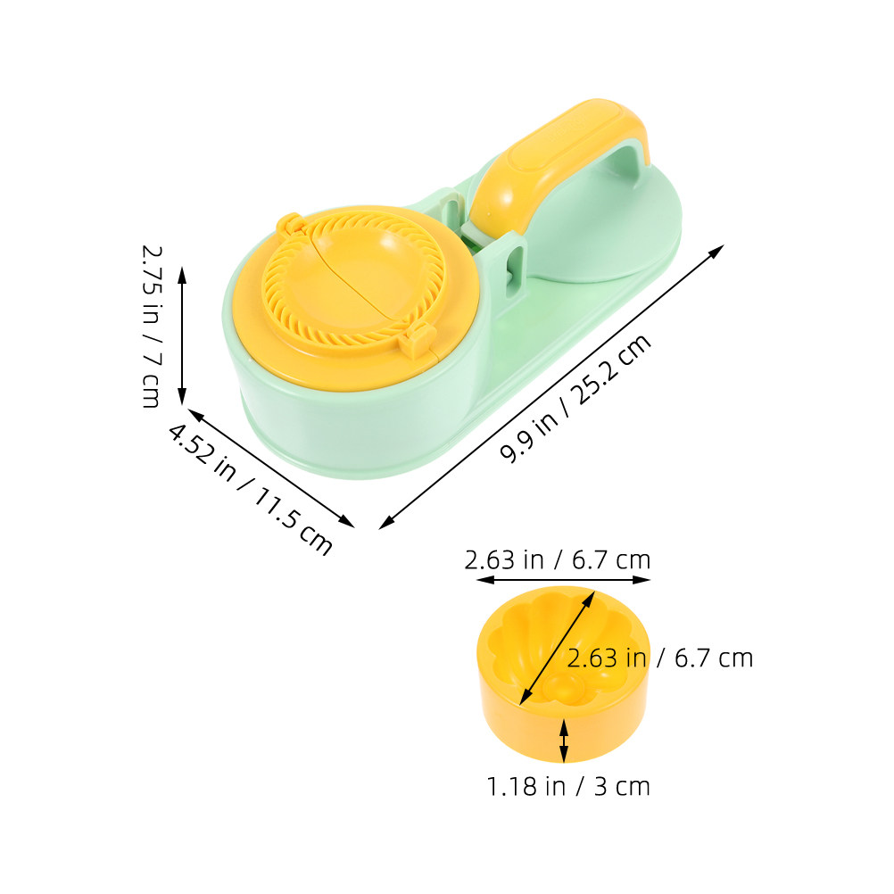 قالب لعمل عجينة الزلابية، طقم  - مراجعة Dumpling Press Set وسعره