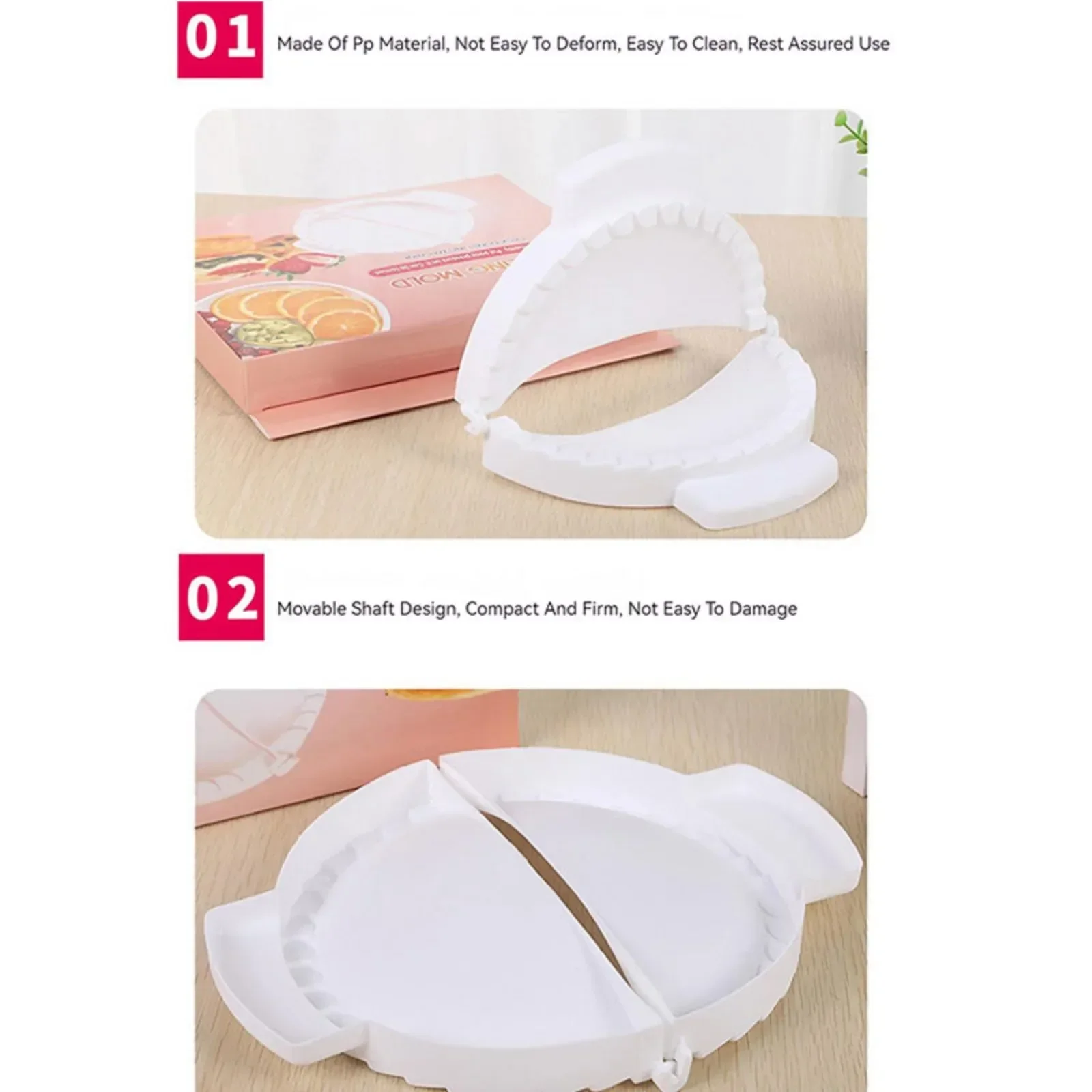لتقوم بها بنفسك قالب زلابية ال - مراجعة Dumpling Press Set وسعره