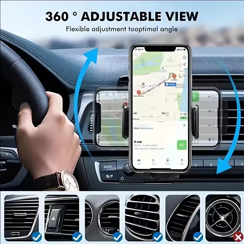 حامل هاتف عالمي للسيارة بقاعدة - مراجعة Taco Stand Holder وسعره