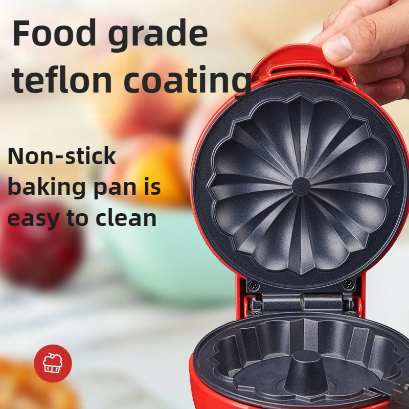 آلة إفطار منزلية، جهاز خبز، مح - مراجعة Egg Waffle Pan وسعره