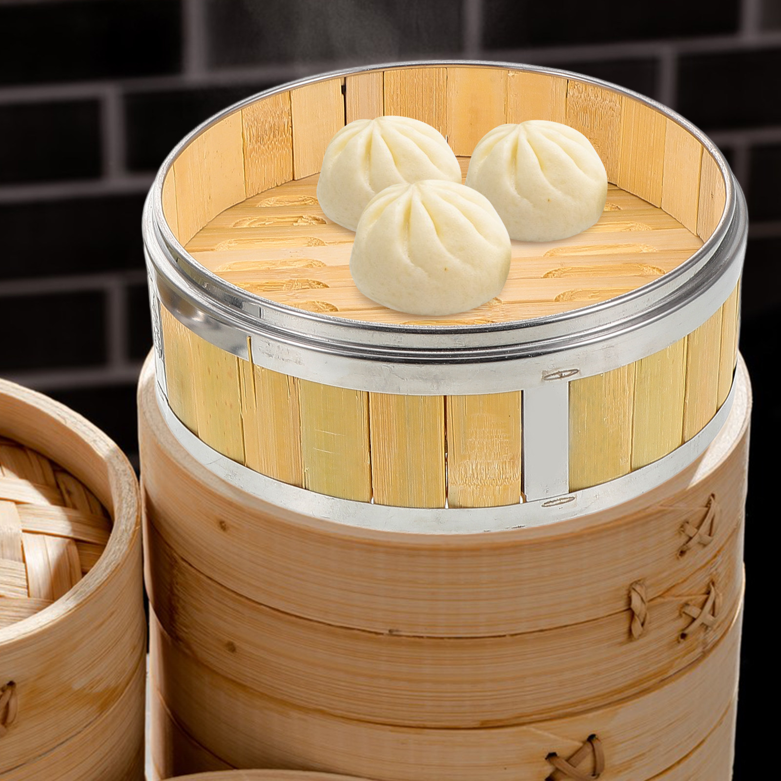 سلة تبخير خشبية من الخيزران مق - مراجعة Bao Steamer Bamboo وسعره