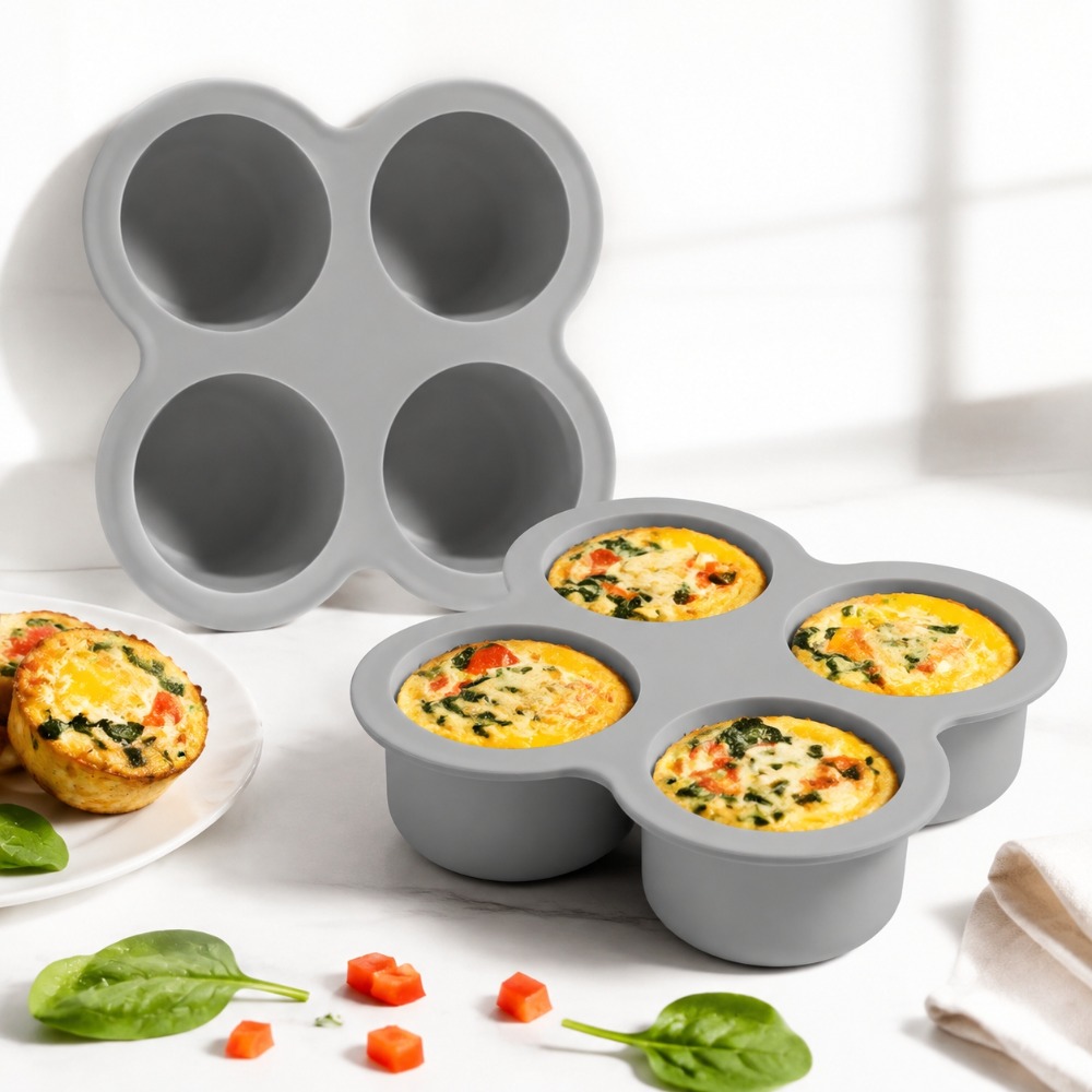 قطعتان من قوالب البيض للقلاية  - مراجعة Egg Waffle Pan وسعره